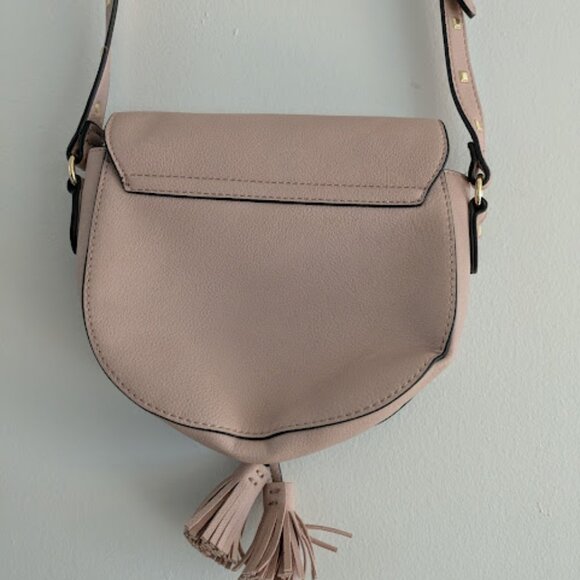 Victoria's Secret Pale Pink and Gold Crossbody Purse - Picture 5 of 11